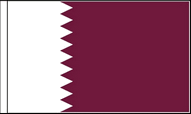 Qatar Table Flags